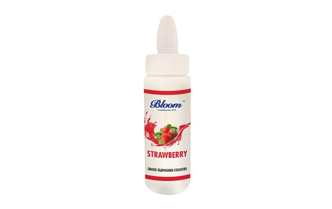 Bloom Strawberry Liquid Flavoured Colours   Plastic Bottle  500 millilitre